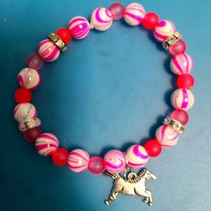 Charm beaded bracelets